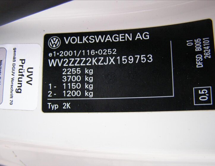 Volkswagen Caddy MPV 2,0 l 75 kw