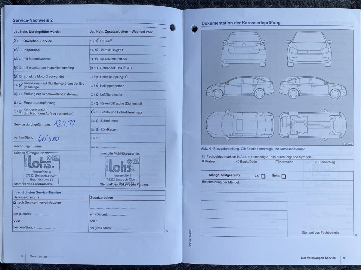 Volkswagen Passat Kombi 2,0 l 110 kw