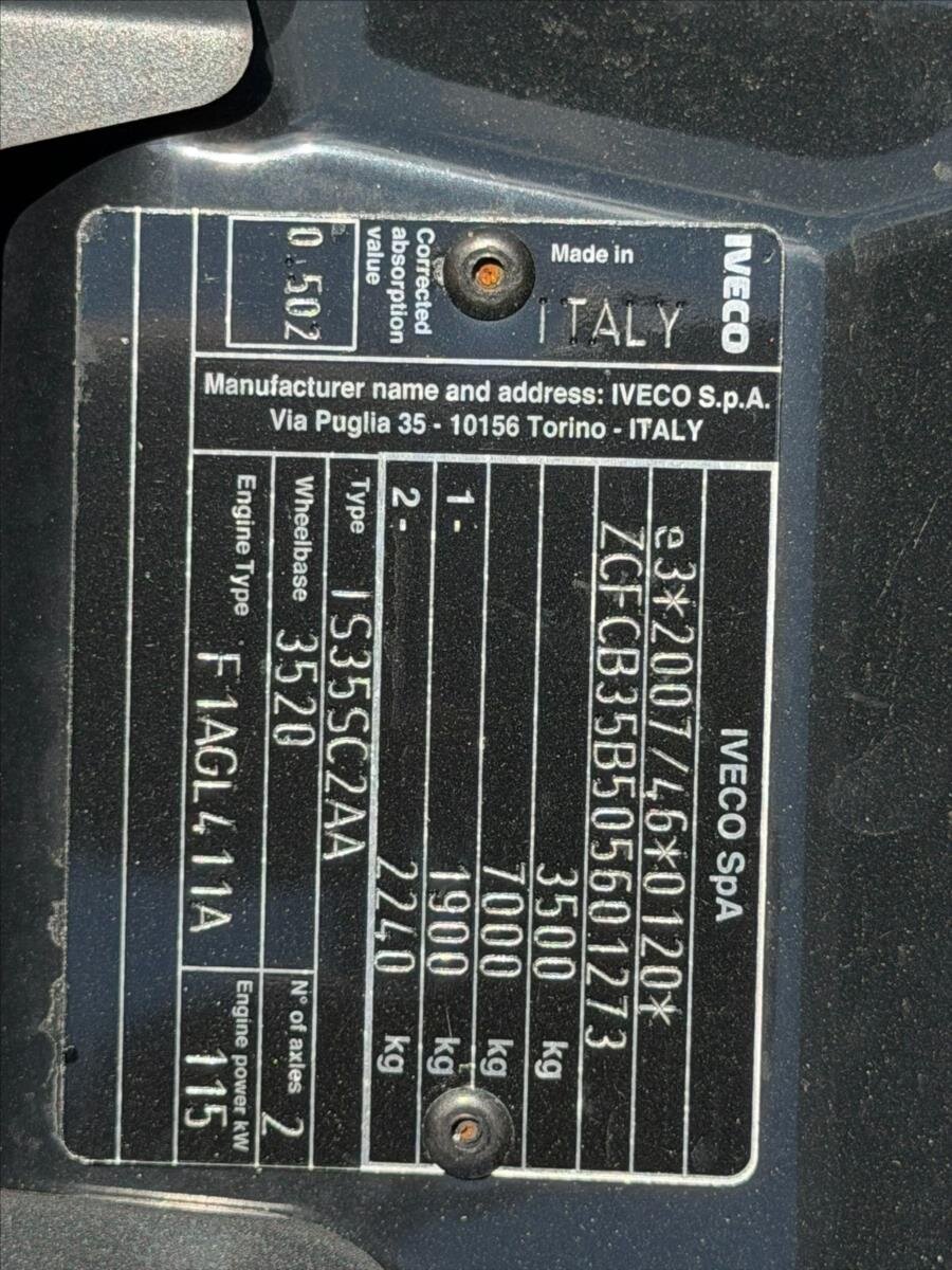 Iveco Daily Ostatní 2,3 l 115 kw