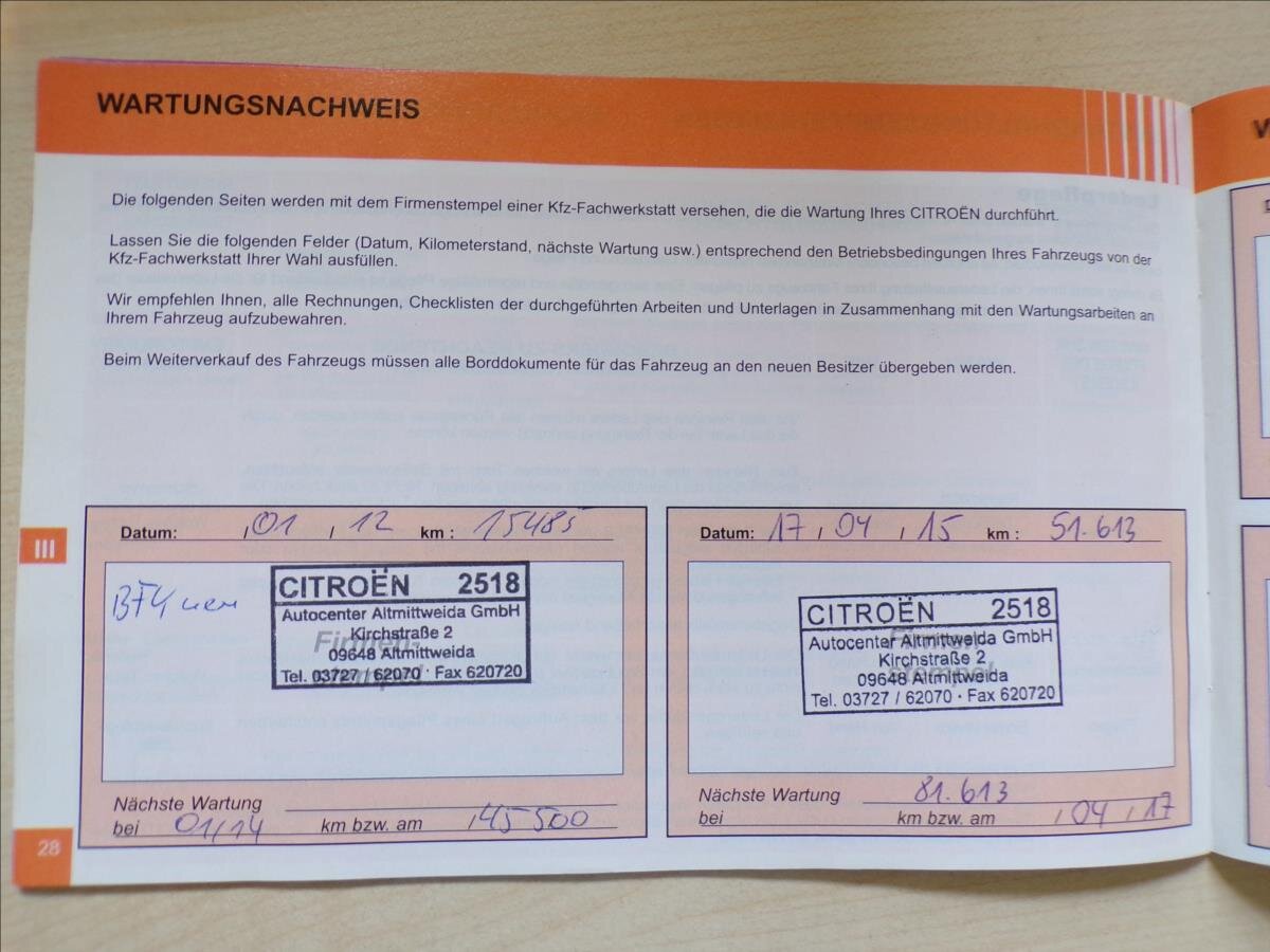 Citroën C5 Kombi 2,0 l 120 kw