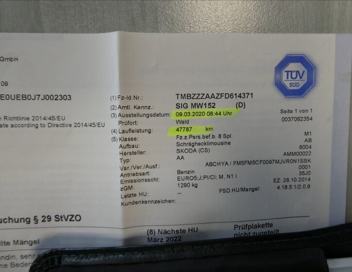 Škoda Citigo Hatchback 999,0 44 kw