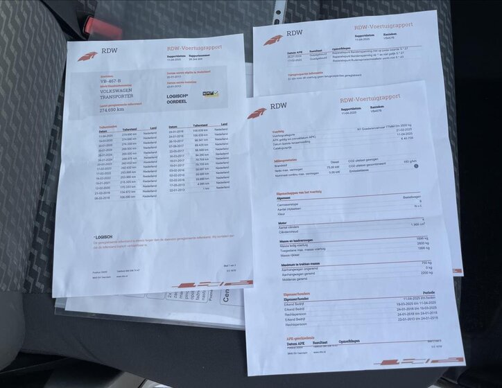 Volkswagen Transporter Kombi 2,0 l 75 kw