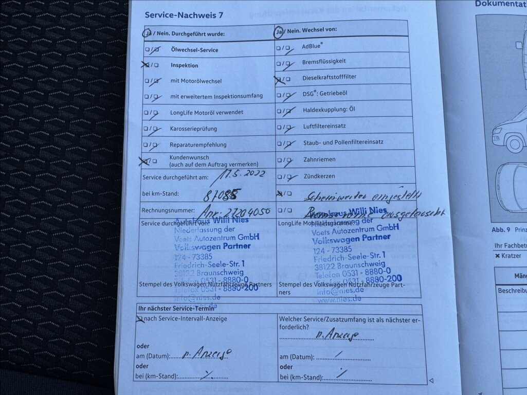 Volkswagen Caddy Kombi 2,0 l 75 kw