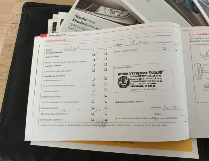 Škoda Roomster Kombi 1,2 l 77 kw