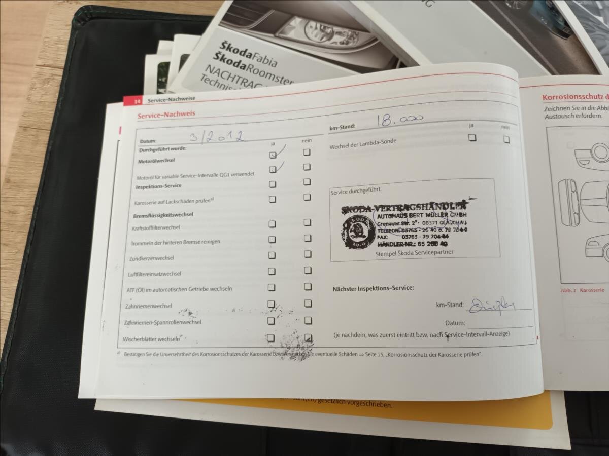 Škoda Roomster Kombi 1,2 l 77 kw