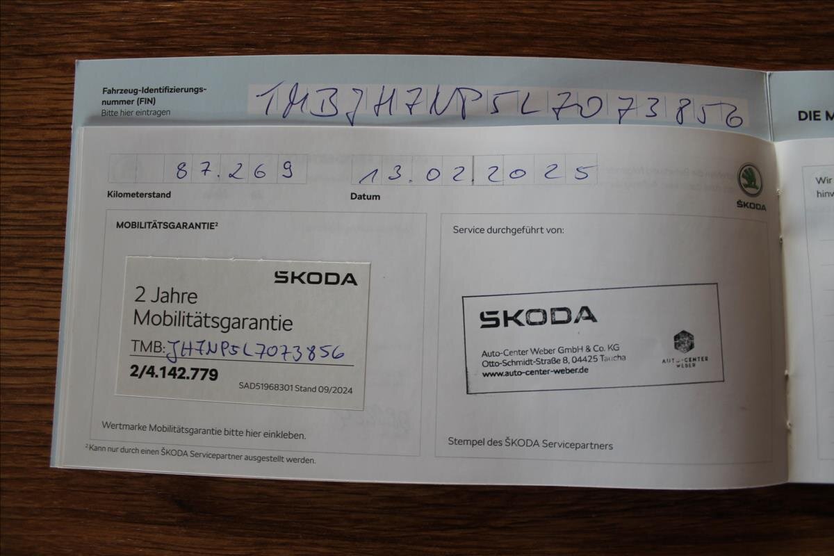 Škoda Superb Kombi 2,0 l 110 kw