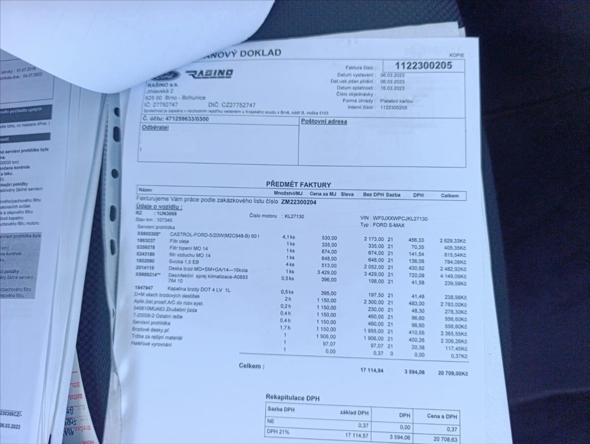 Ford S-MAX MPV 1,5 l 121 kw