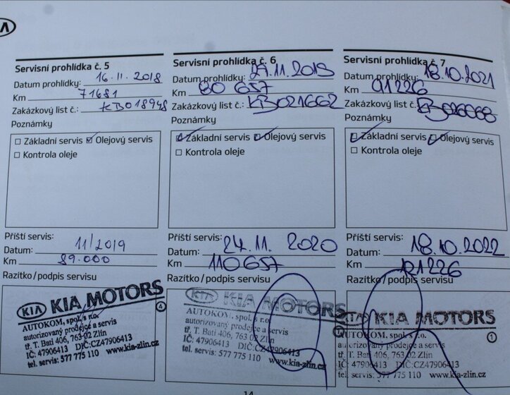 KIA Ceed Hatchback 1,4 l 73 kw