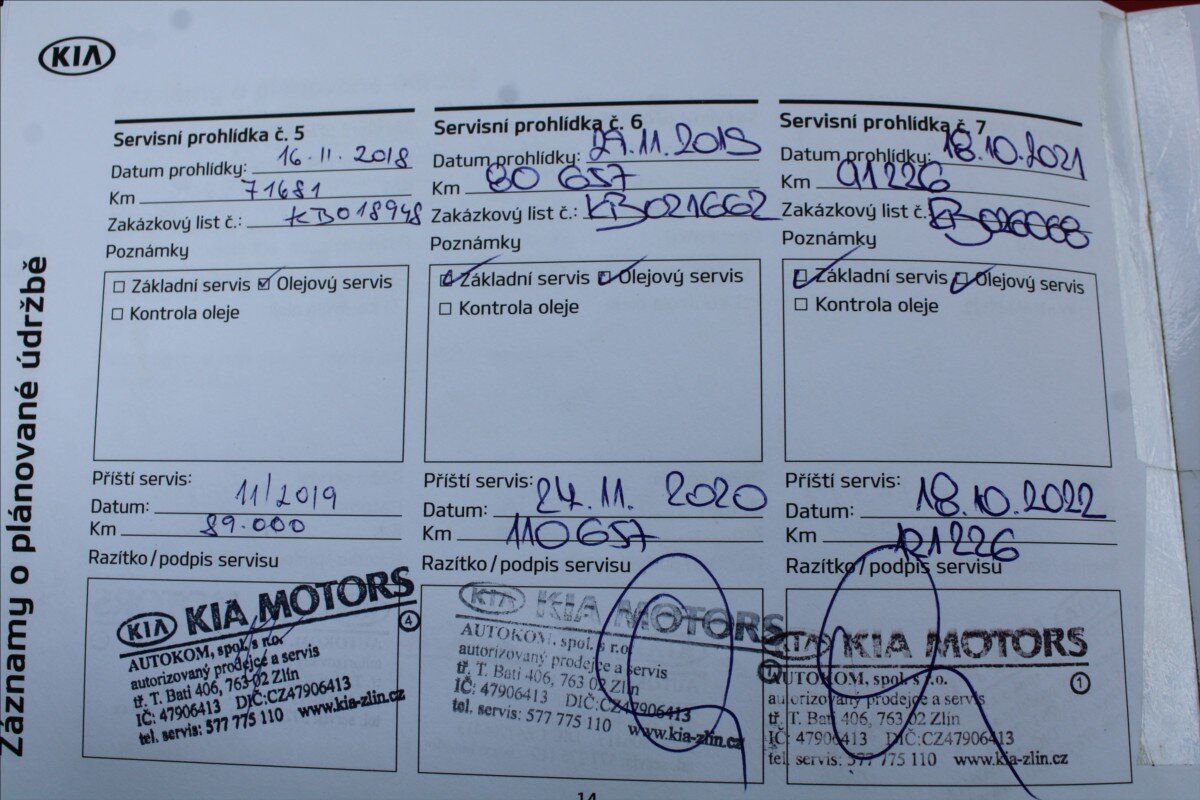 KIA Ceed Hatchback 1,4 l 73 kw