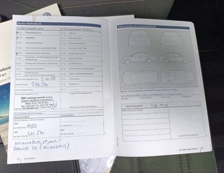 Volkswagen Touran MPV 2,0 l 110 kw