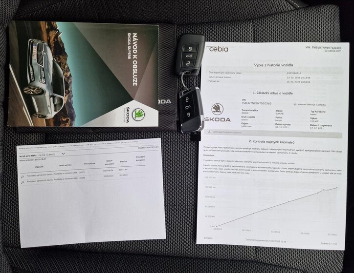 Škoda Superb Kombi 1,5 l 110 kw