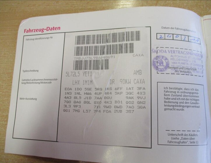 Škoda Yeti SUV 1,4 l 90 kw