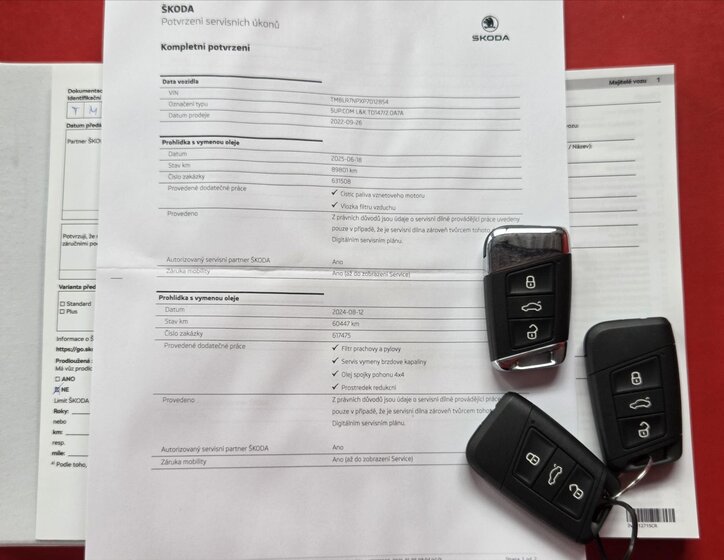 Škoda Superb Kombi 2,0 l 147 kw