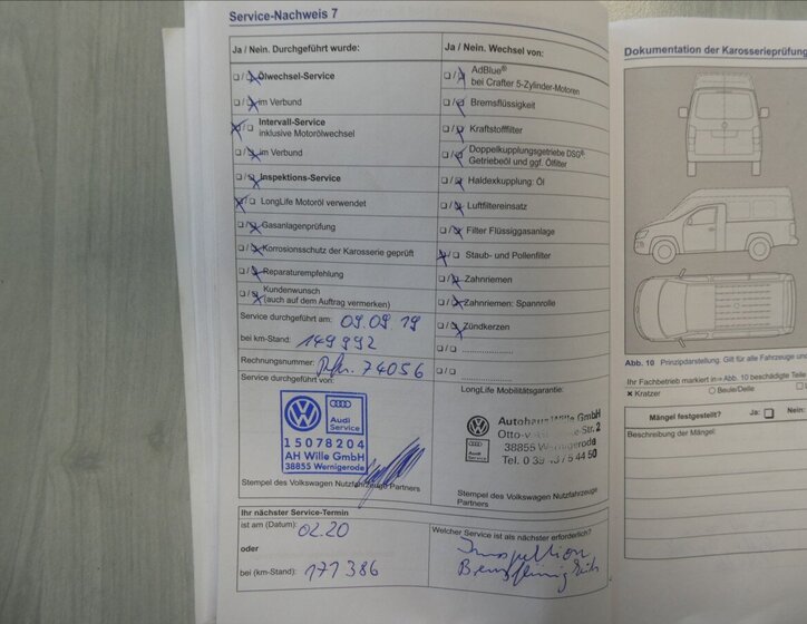 Volkswagen Caddy Kombi 1,6 l 75 kw