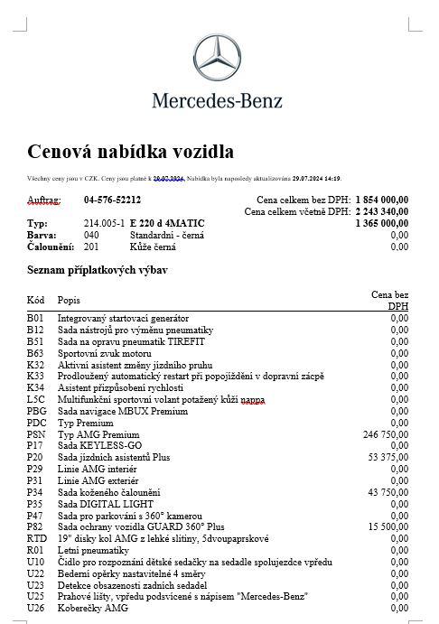 Mercedes-Benz Třídy E