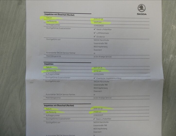 Škoda Fabia Kombi 1,2 l 63 kw