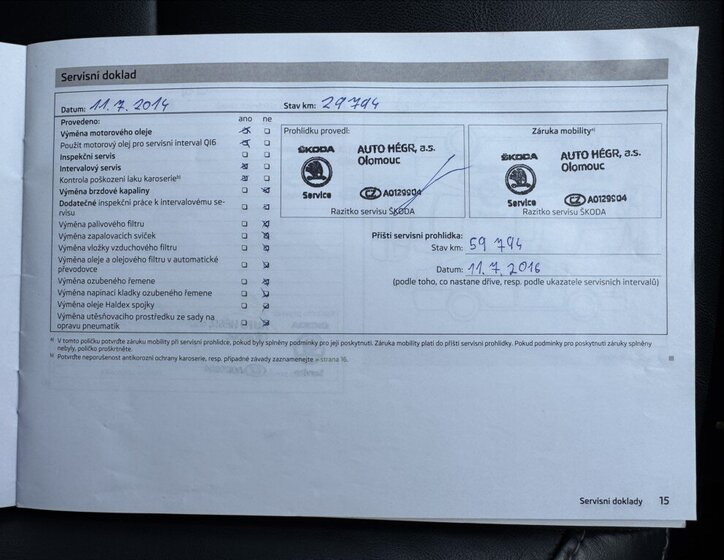 Škoda Superb Kombi 2,0 l 125 kw