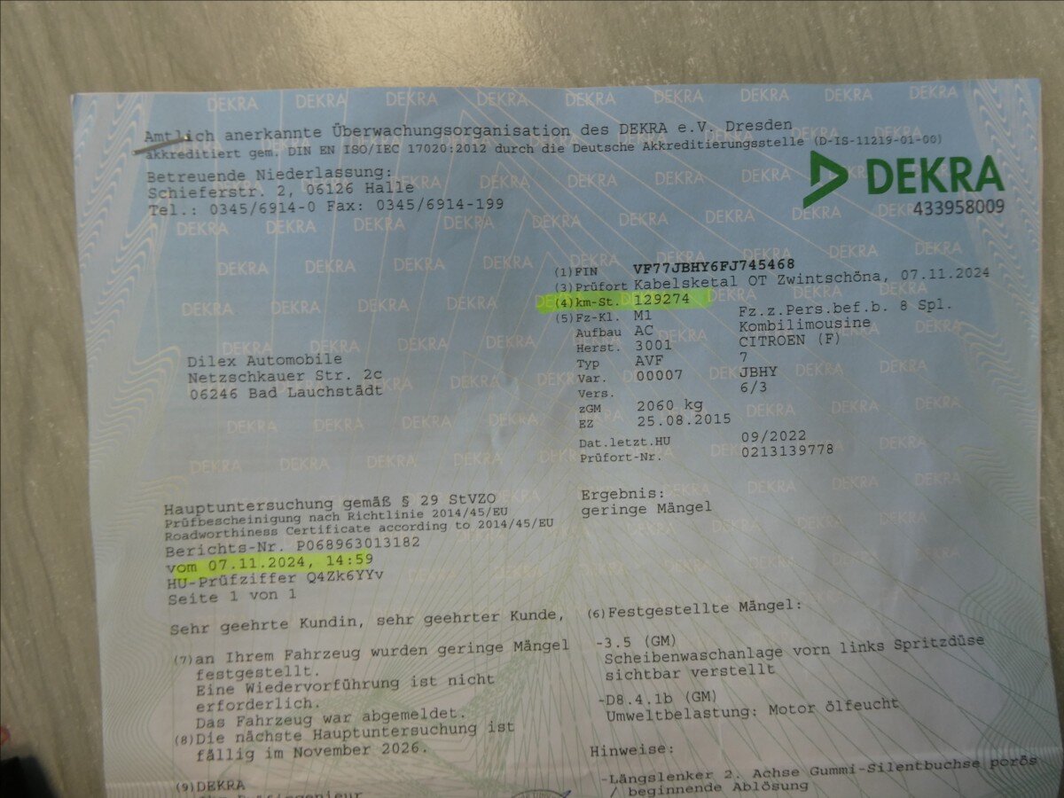 Citroën Berlingo Kombi 1,6 l 73 kw