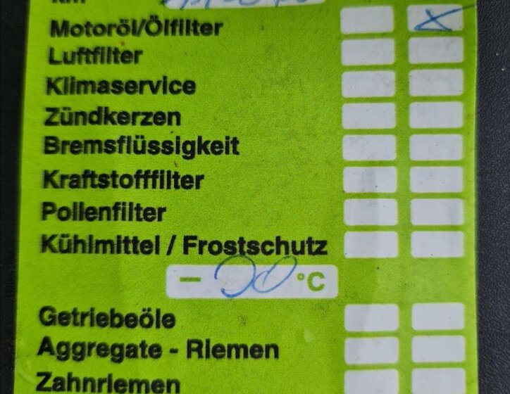 Opel Zafira MPV 1,6 l 88 kw