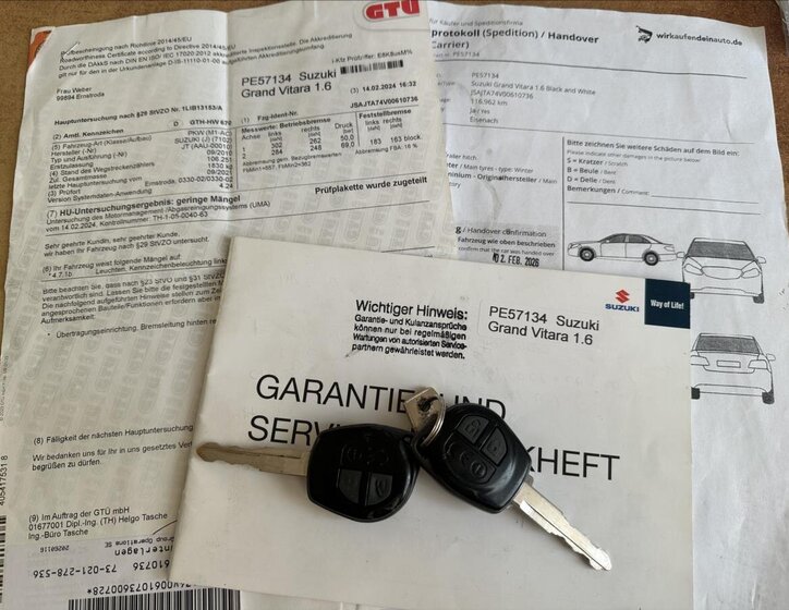 Suzuki Grand Vitara Hatchback 1,6 l 78 kw