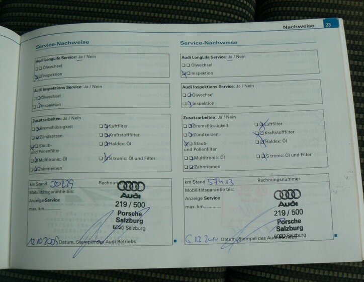 Audi A4 Kombi 2,0 l 105 kw