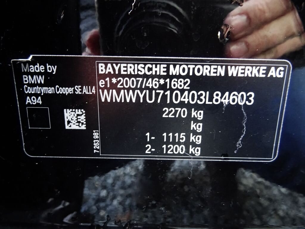 Mini Countryman Kombi 1,5 l 165 kw