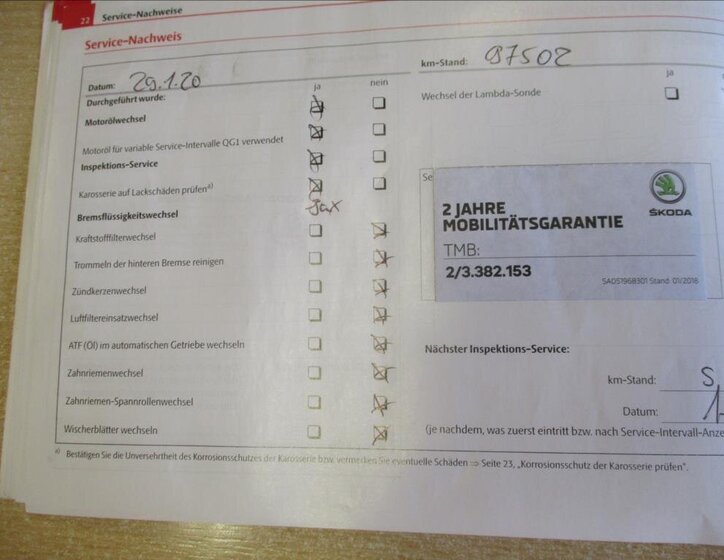 Škoda Fabia Hatchback 1,2 l 63 kw