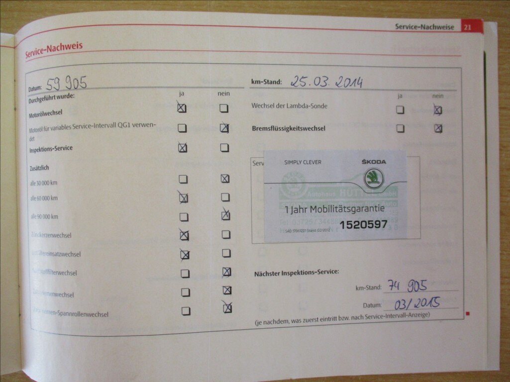 Škoda Fabia Kombi 1,4 l 63 kw