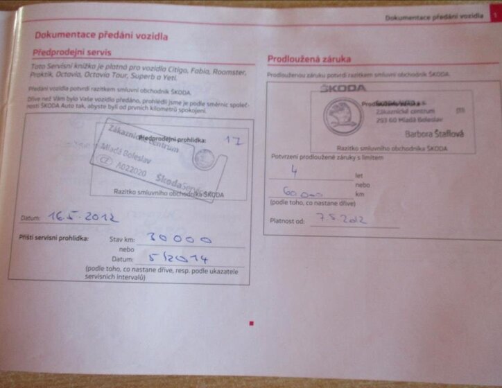 Škoda Fabia Kombi 1,2 l 63 kw