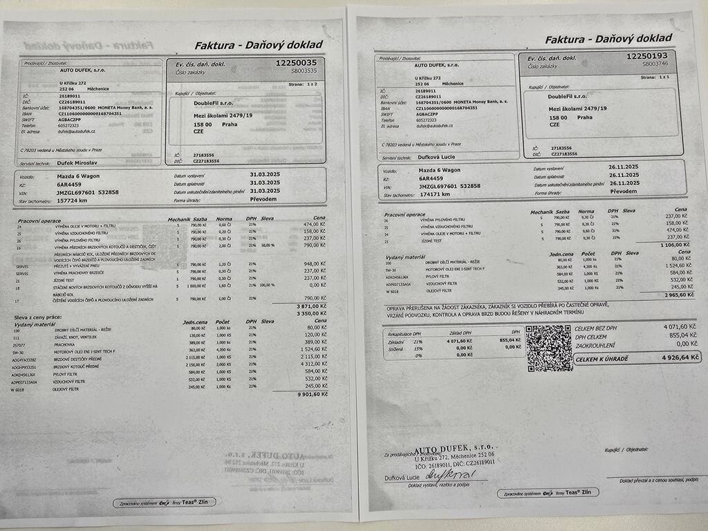 Mazda 6 Kombi 2,0 l 121 kw