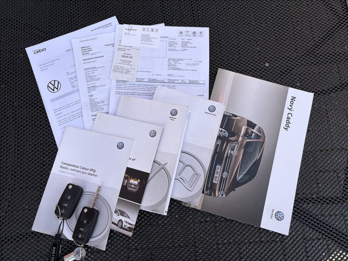 Volkswagen Caddy Kombi 2,0 l 75 kw