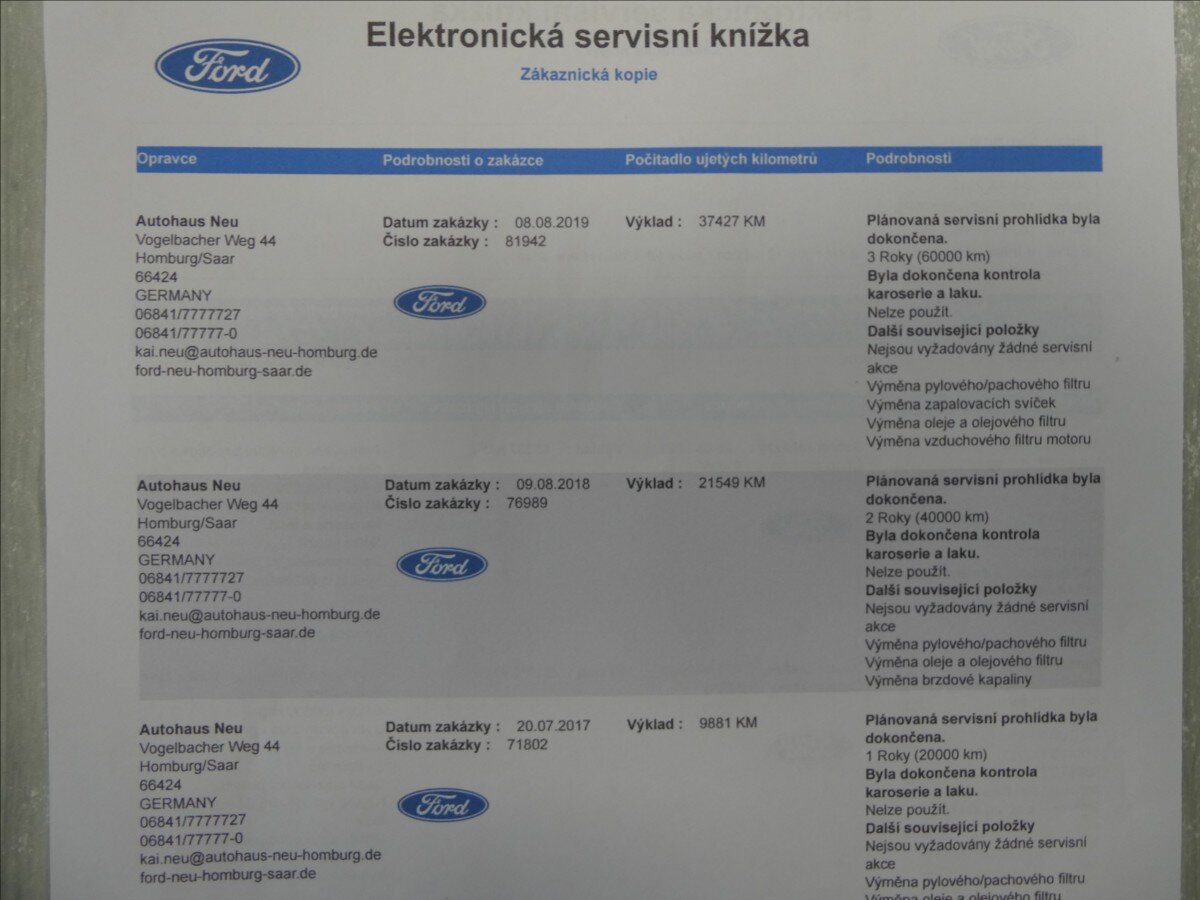 Ford B-MAX MPV 998,0 74 kw