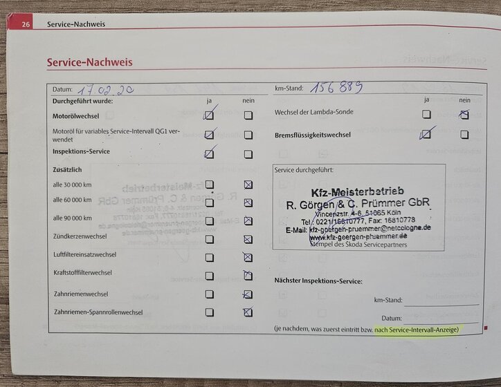 Škoda Octavia Kombi 2,0 l 103 kw