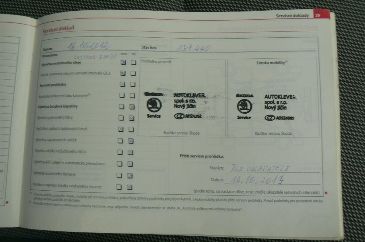 Škoda Fabia Kombi 1,6 l 55 kw