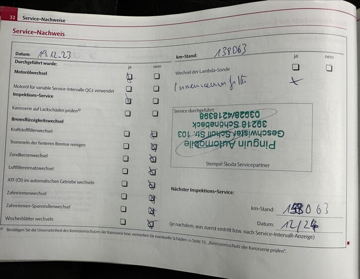 Škoda Fabia Kombi 1,2 l 77 kw