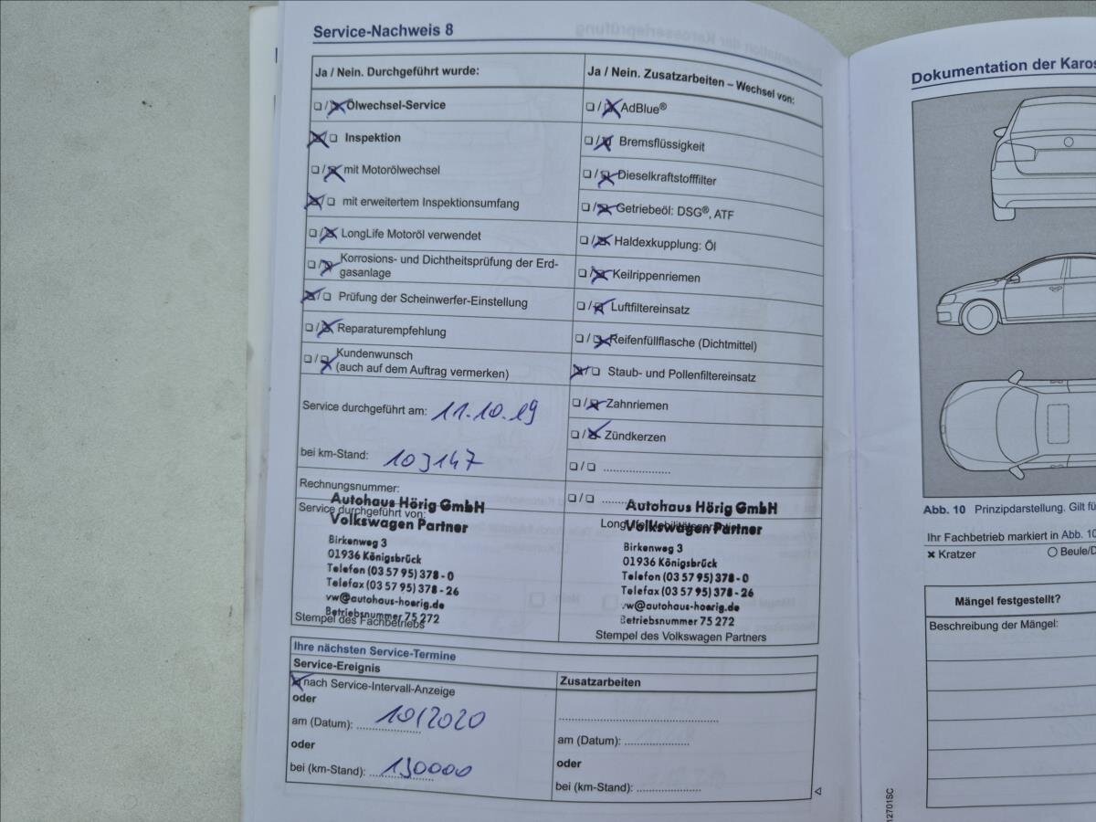 Volkswagen Golf Kombi 1,6 l 81 kw