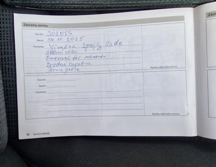 Škoda Octavia Sedan / Limuzína 2,0 l 110 kw