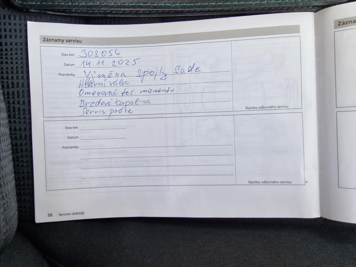 Škoda Octavia Sedan / Limuzína 2,0 l 110 kw