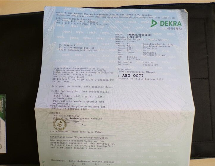 Škoda Fabia Hatchback 1,2 l 44 kw