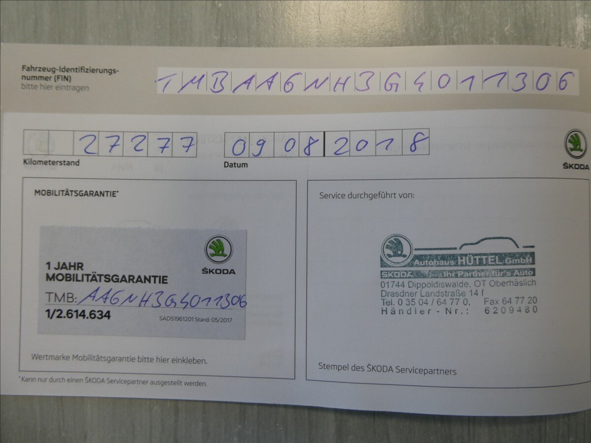 Škoda Rapid Sedan / Limuzína 1,2 l 66 kw