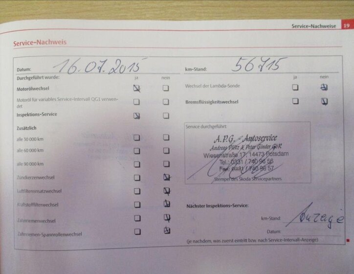 Škoda Fabia Kombi 1,2 l 51 kw