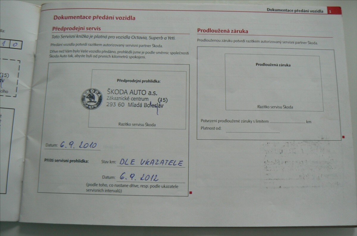 Škoda Yeti SUV / Terénní 1,8 l 118 kw