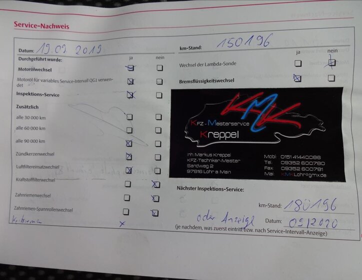 Škoda Octavia Kombi 1,8 l 118 kw