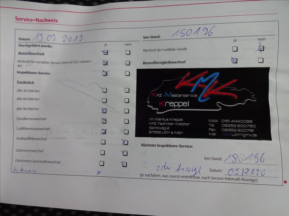 Škoda Octavia Kombi 1,8 l 118 kw