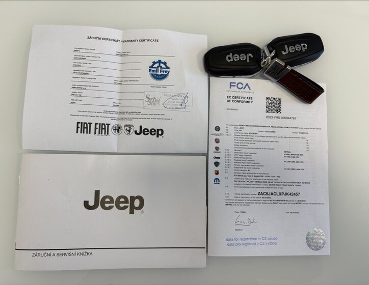 Jeep Avenger Sedan / Limuzína 1,2 l 74 kw