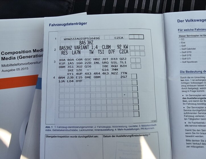 Volkswagen Golf Kombi 1,4 l 92 kw