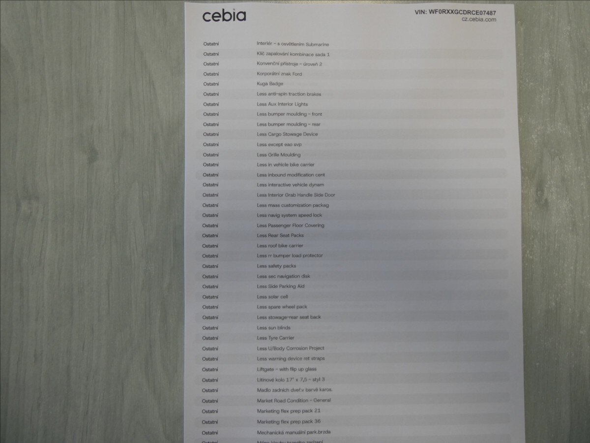 Ford Kuga SUV / Terénní 2,0 l 103 kw