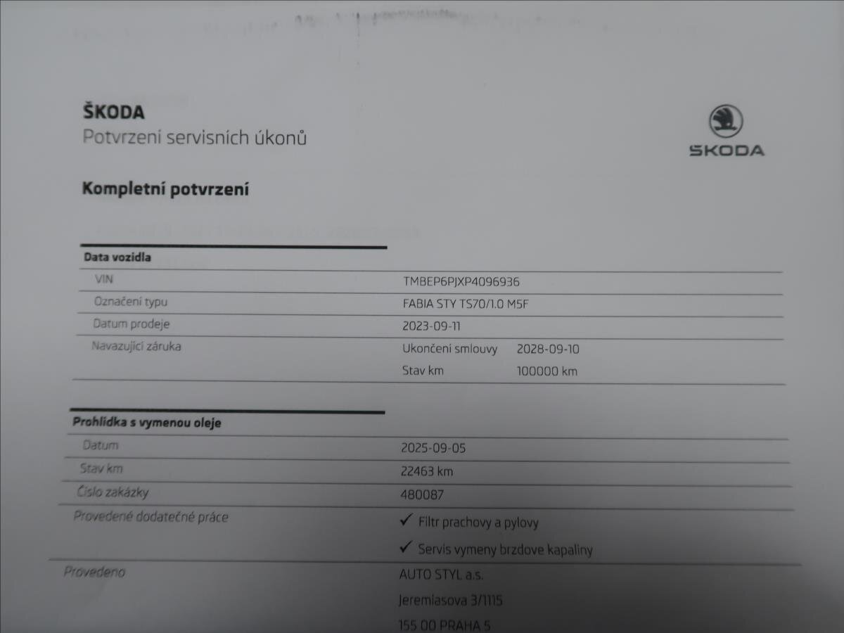Škoda Fabia Hatchback 999,0 70 kw