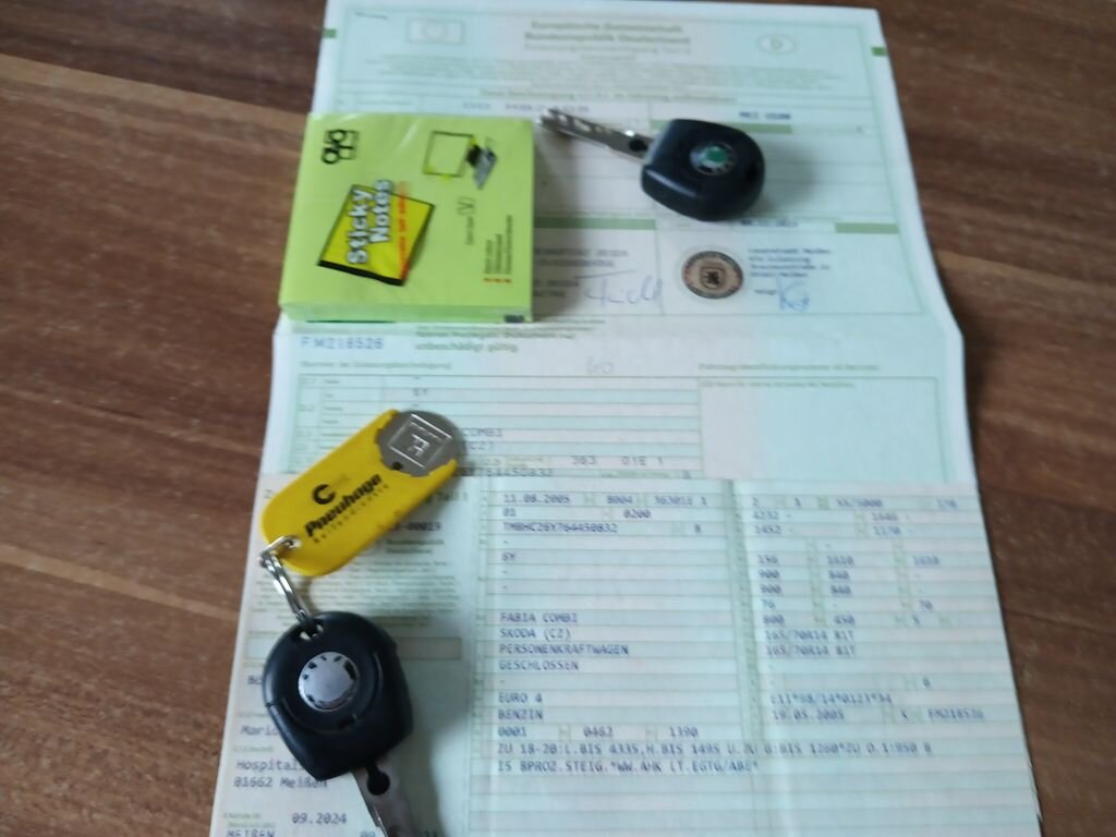 Škoda Fabia Kombi 1,4 l 55 kw