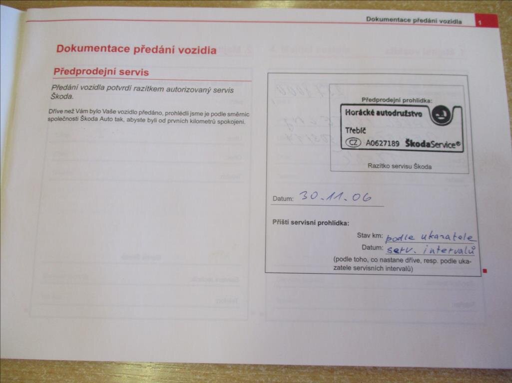 Škoda Octavia Kombi 1,6 l 75 kw